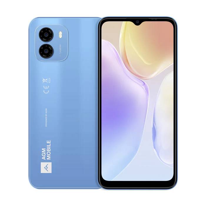 AGM Mobile Note N1 128GB Blau 16.6cm (6.52 Zoll) Smartphone