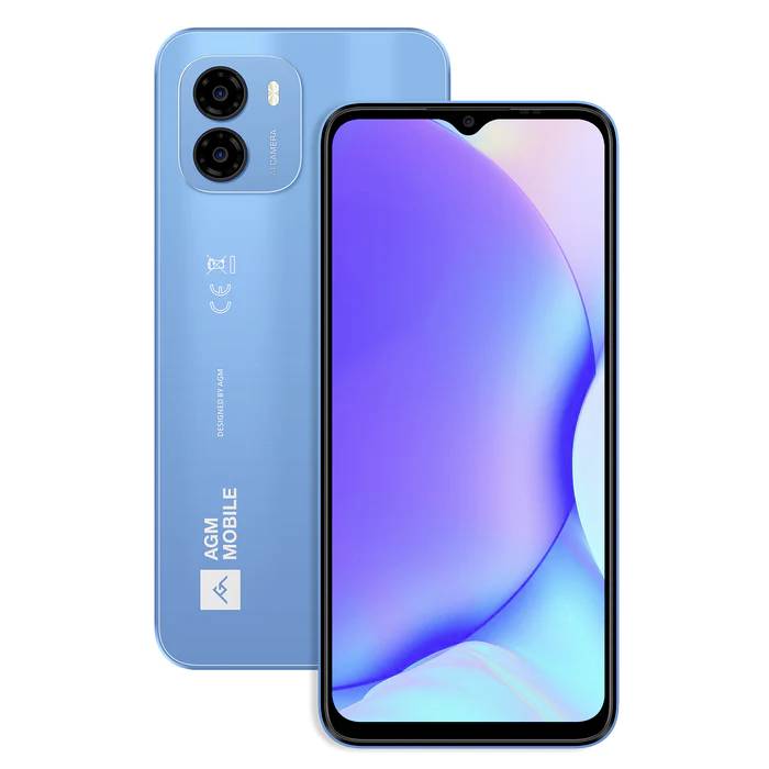 AGM Mobile Note N1 128GB Blau 16.6cm (6.52 Zoll) Smartphone