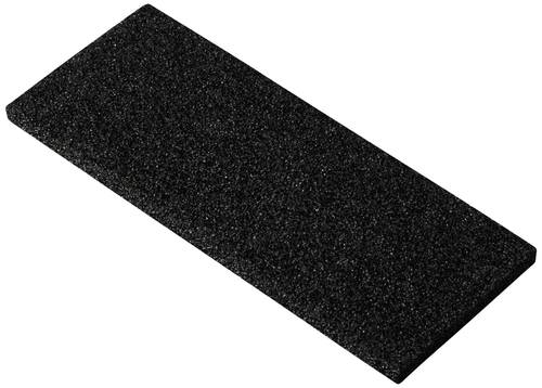 TRU COMPONENTS ESD-Schaumstoff (L x B x H) 138 x 55 x 5 mm ableitfähig ESD-Kennbuchstabe: D