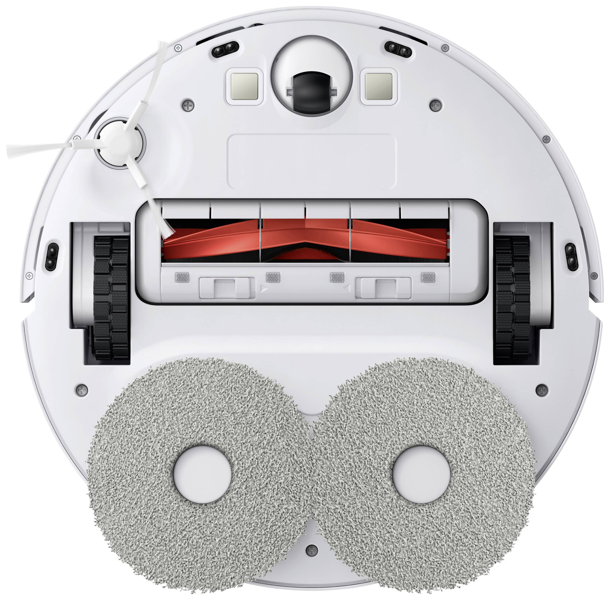 Xiaomi S10+ Saug-und Wischroboter Weiß App gesteuert, Beutellos, mit Wischfunktion