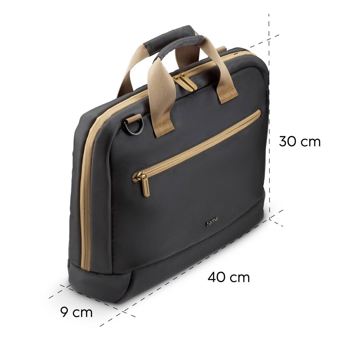 Hama Notebook Tasche Ultra Lightweight Passend für maximal: 35,8cm (14,1") Schwarz