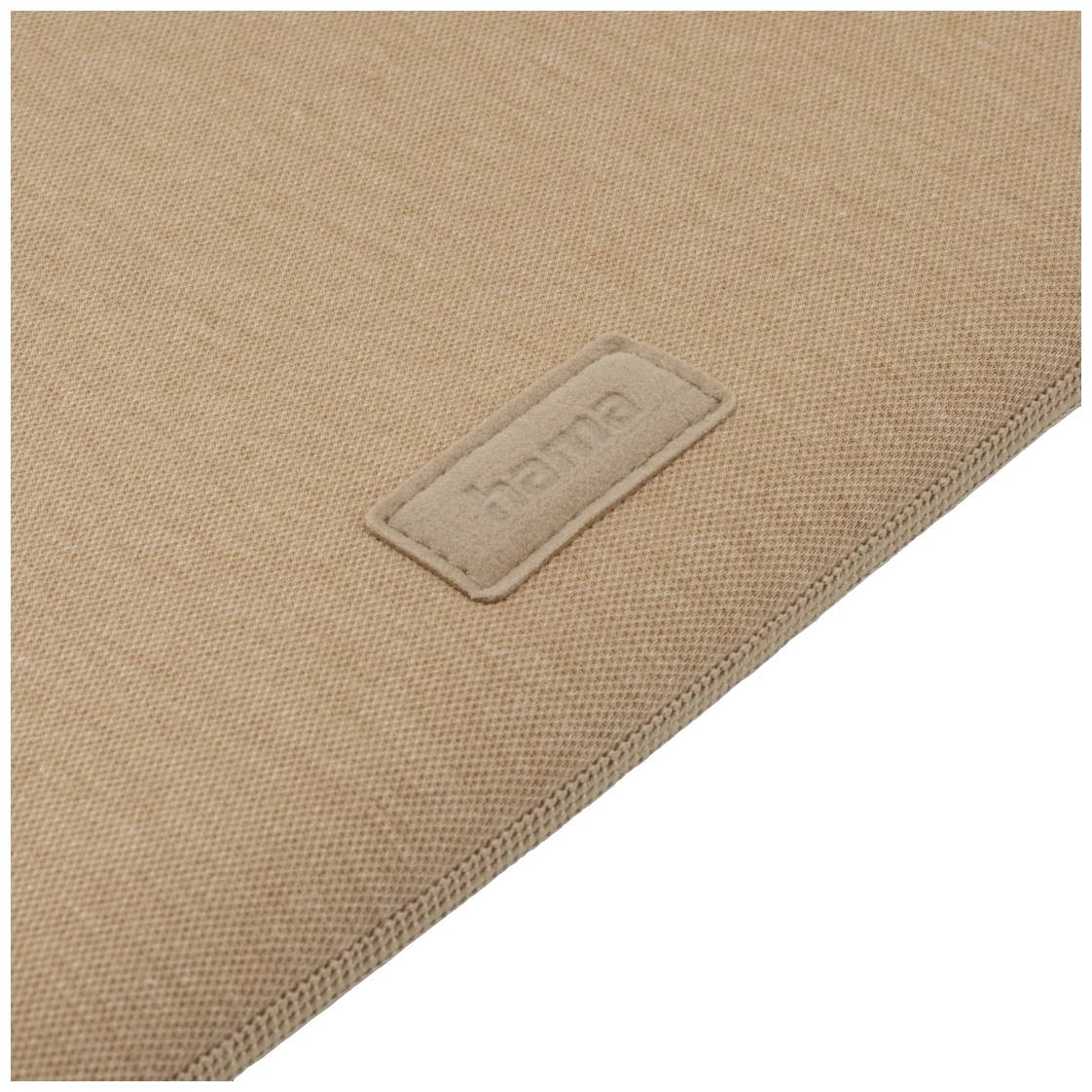 Hama Notebook Hülle Jersey Passend für maximal: 35,8cm (14,1") Sand