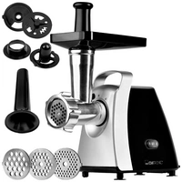 Clatronic FW 3803 264001 Fleischwolf 1000 W Schwarz, Silber Clatronic FW 3803 264001 Fleischwolf 1000 W Schwarz, Silber