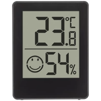 TFA Dostmann Digitales Thermo-Hygrometer Thermo-/Hygrometer Schwarz 30.5039.01.03 TFA Dostmann Digitales Thermo-Hygrometer Thermo-/Hygrometer Schwarz 30.5039.01.03