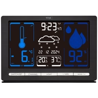 TFA Dostmann Funk-Wetterstation METEOCHROME 35.1132.01 Funk-Wetterstation Vorhersage für 12 bis 24 Stunden Anzahl Sensoren max TFA Dostmann Funk-Wetterstation METEOCHROME 35.1132.01 Funk-Wetterstation Vorhersage für 12 bis 24 Stunden Anzahl Sensoren max