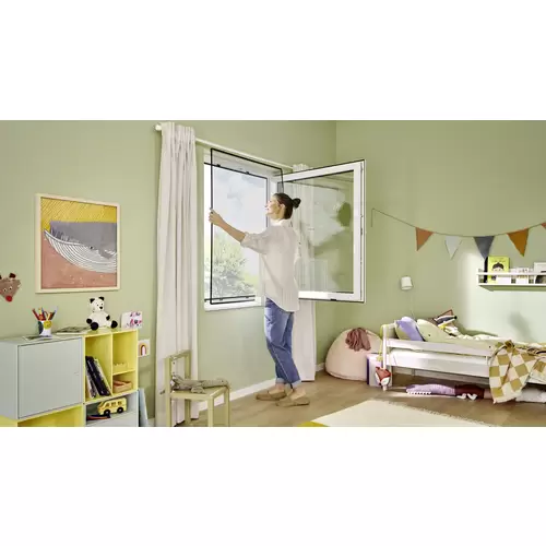 Tesa INSECT STOP CLIP-ON 55360-00001-00 Fliegengitter (B x H) 1.2m x 1.4m Anthrazit 1St. Tesa INSECT STOP CLIP-ON 55360-00001-00 Fliegengitter (B x H) 1.2m x 1.4m Anthrazit 1St.