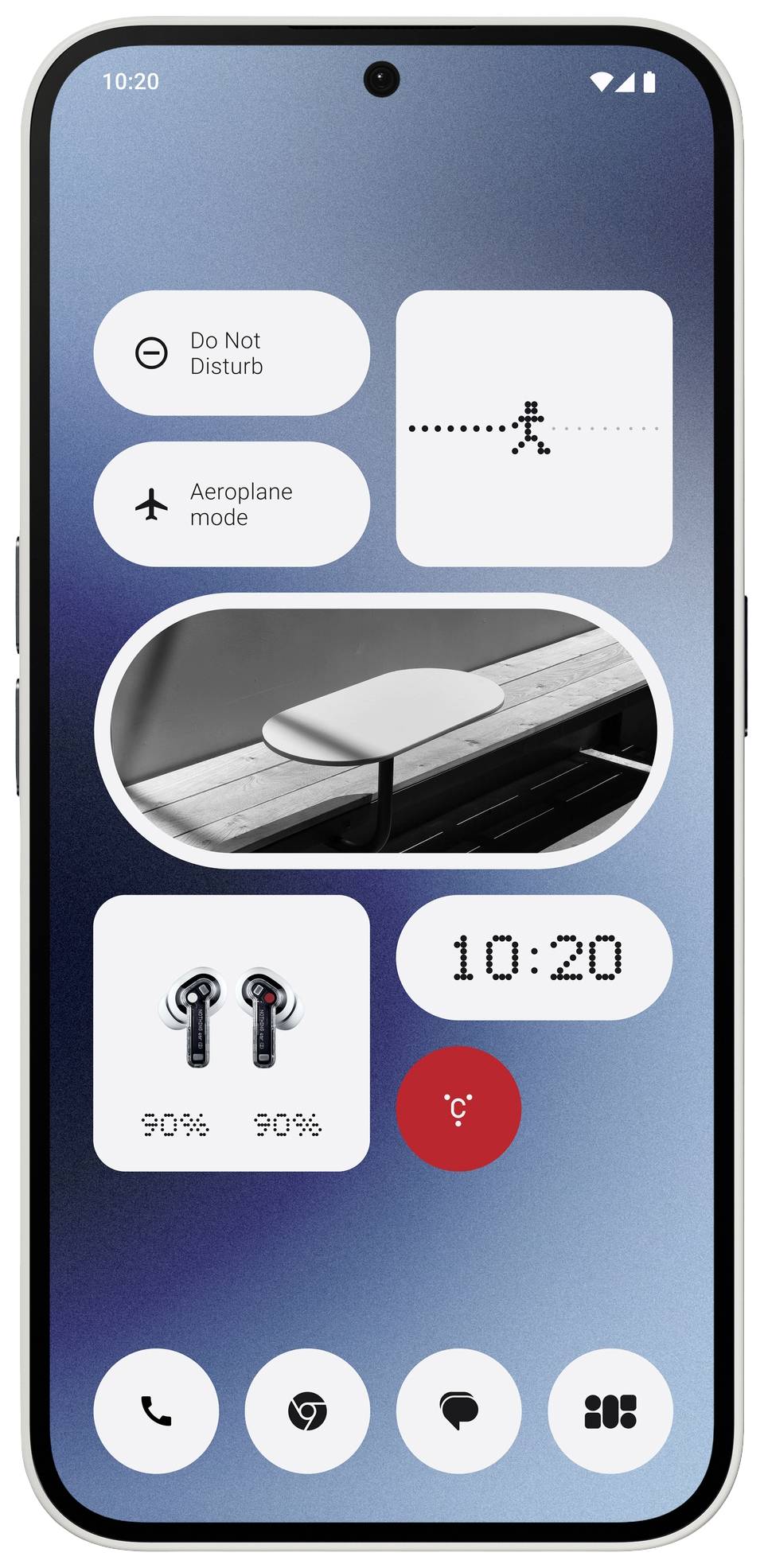 Nothing Phone (2a) 128 GB Weiß 17 cm (6.7 Zoll) Smartphone