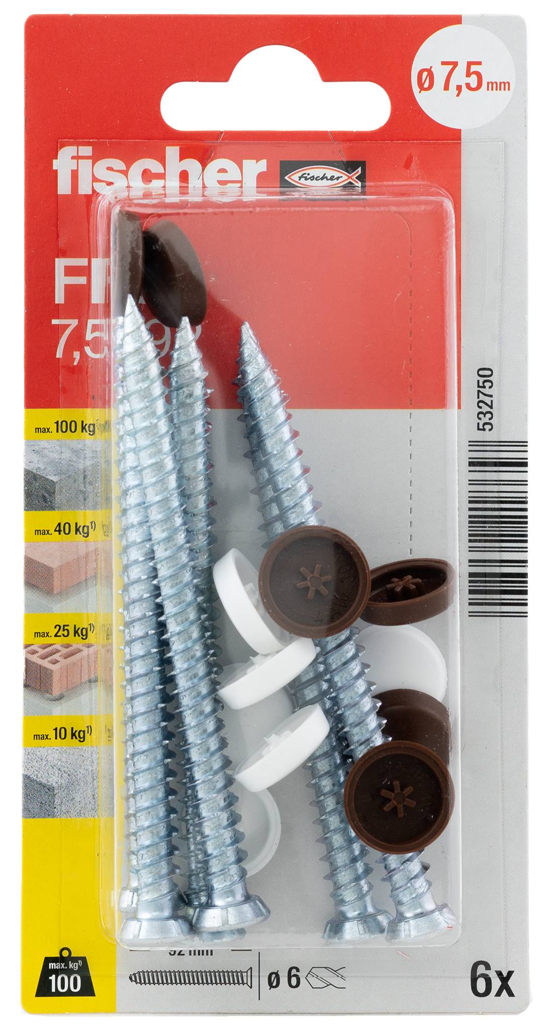 Eine Metallschraube mit gewindeten Schäften und einem flachen Kopf, geeignet für Holz- und Metallverbindungen.