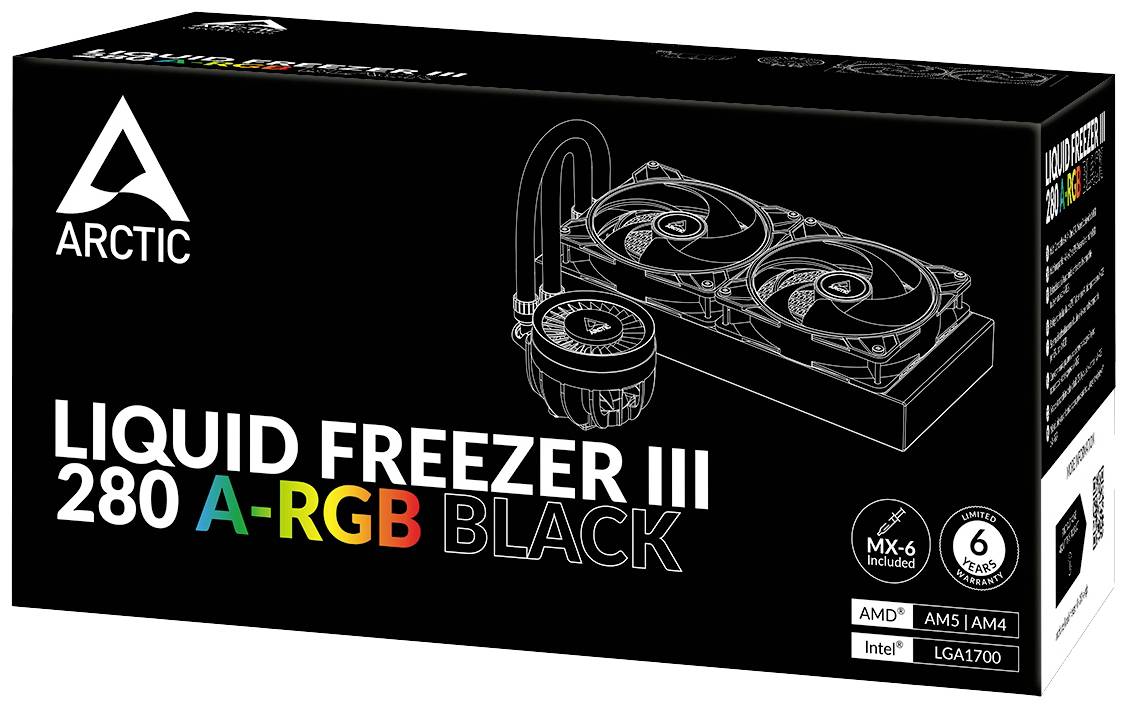 Arctic Liquid Freezer III 280 A-RGB PC-Wasserkühlung