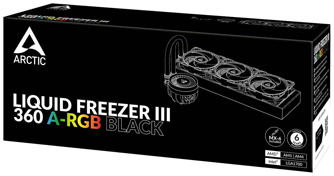 Arctic Liquid Freezer III 360 A-RGB PC-Wasserkühlung