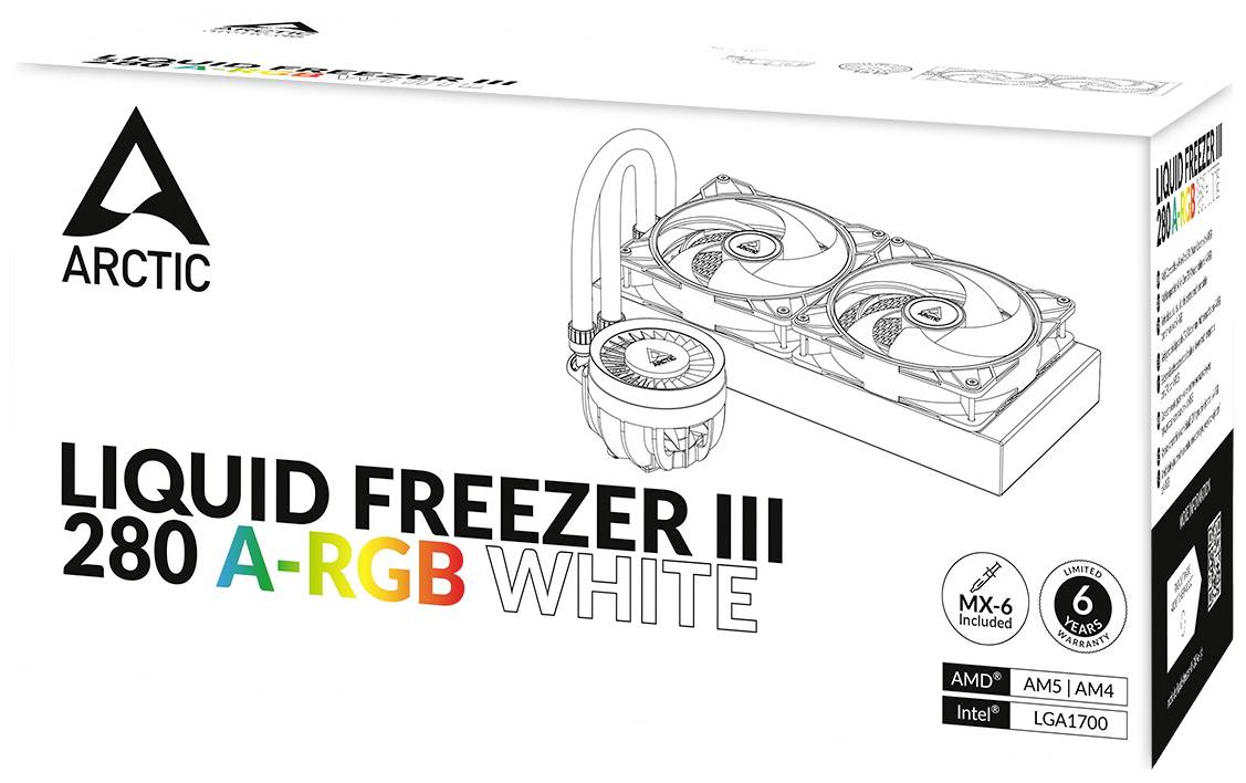 Arctic Liquid Freezer III 280 A-RGB PC-Wasserkühlung