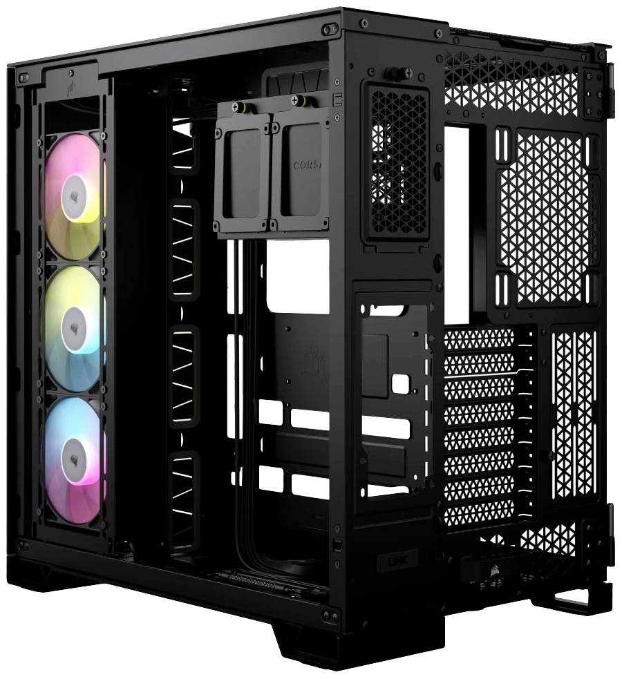 Corsair iCUE LINK 6500X RGB Midi-Tower PC-Gehäuse Schwarz Seitenfenster