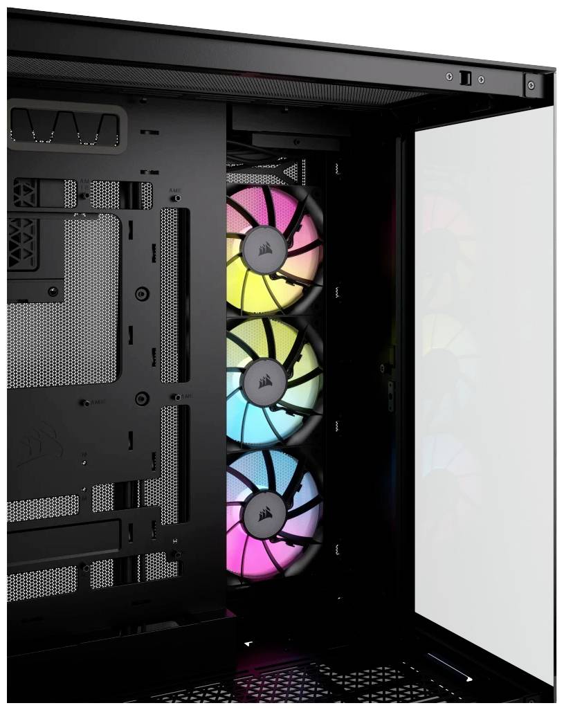 Corsair iCUE LINK 6500X RGB Midi-Tower PC-Gehäuse Schwarz Seitenfenster