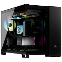 Corsair 2500X Midi-Tower PC-Gehäuse Schwarz Seitenfenster Corsair 2500X Midi-Tower PC-Gehäuse Schwarz Seitenfenster