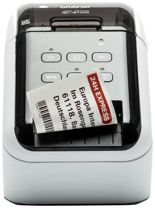 Brother QL-810Wc Etikettendrucker Thermodirekt 300 x 300 dpi Etikettenbreite (max.): 62mm WLAN