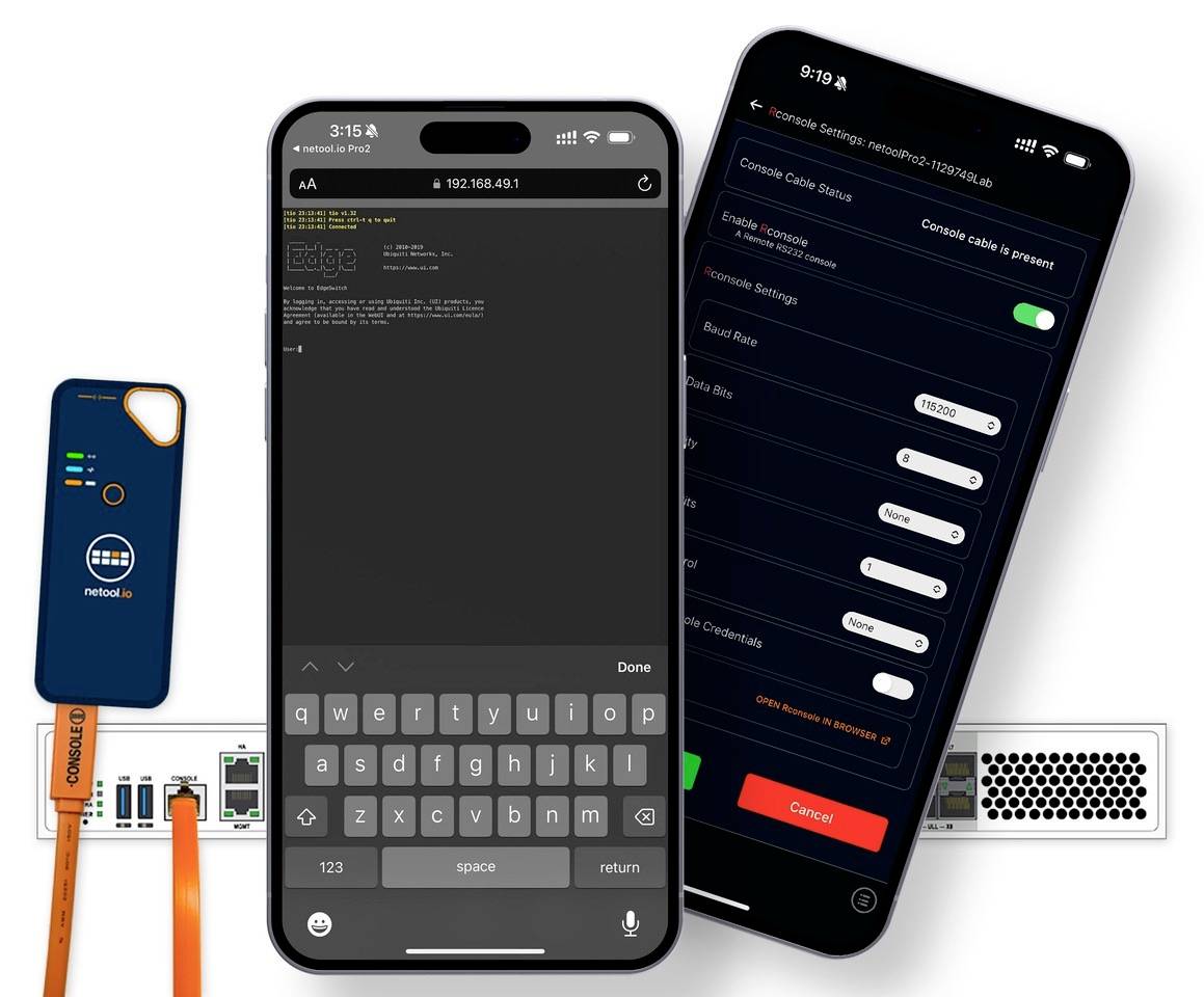 Netool IO NE1-Rconsole Remote RS232 Konsolenkabel Kabel 1St.