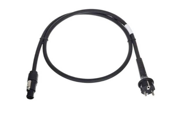 Neutrik 1027577 Strom Anschlusskabel Schwarz 1.5m