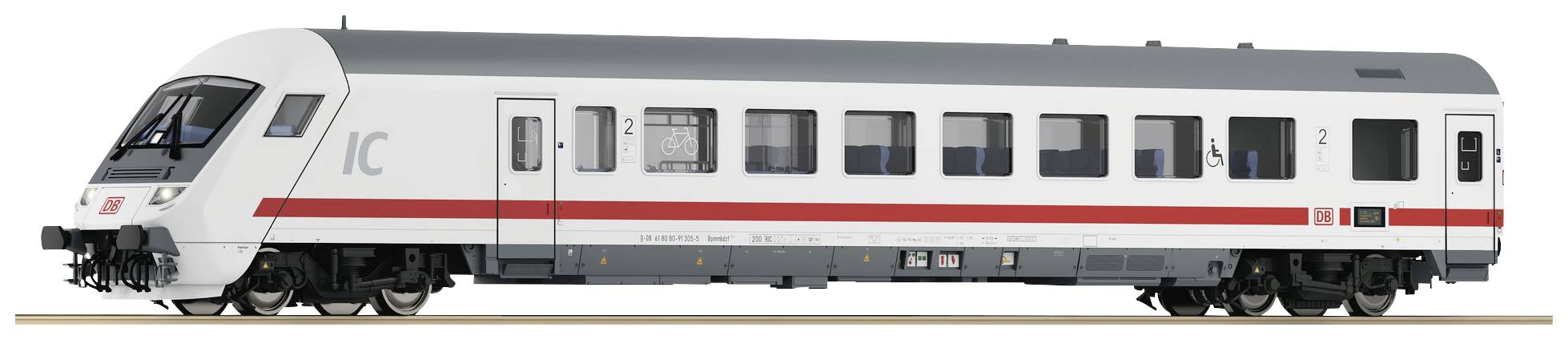 Roco 6210001 H0 IC-Steuerwagen der DB AG Steuerwagen Bpmmbdzf 286.3