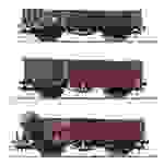 Roco 6600102 H0 3er-Set Offene Güterwagen der DRG