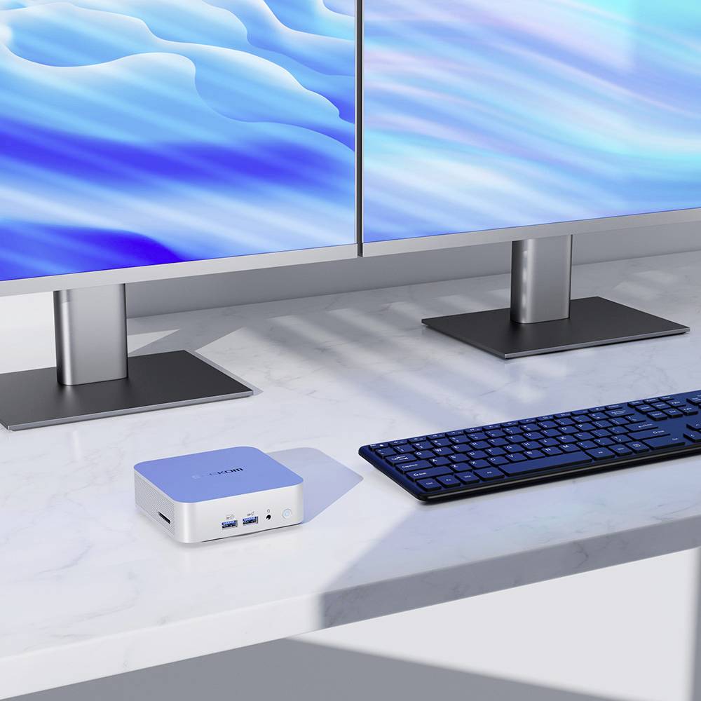 GEEKOM Mini PC Mini A 7 AMD Ryzen 7 7840HS 5.1 GHz 32 GB RAM 1 TB SSD AMD Radeon Graphics Win 11 Pro Mini A 7