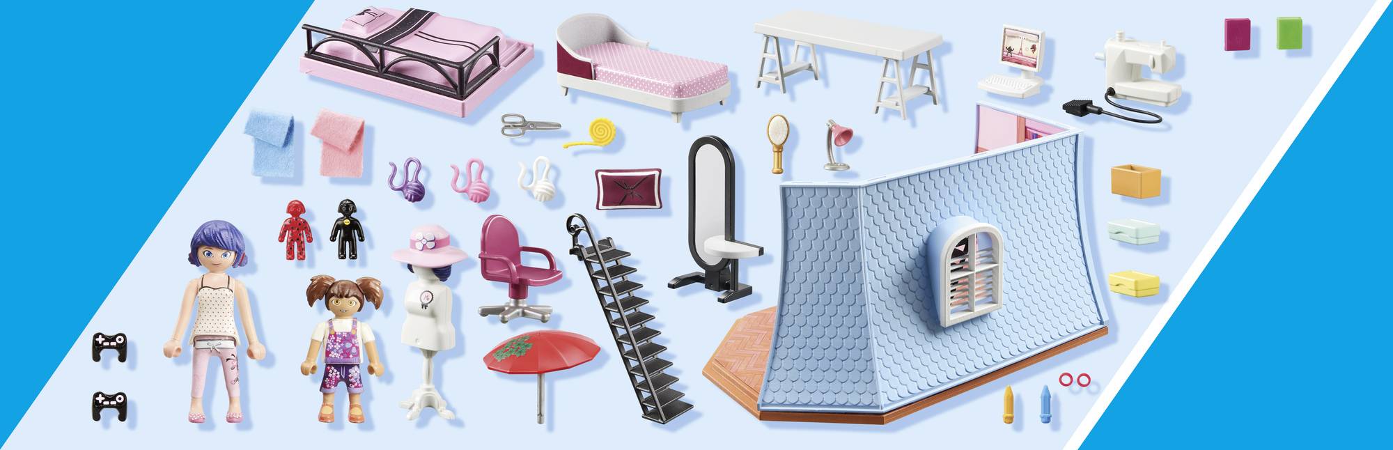 Playmobil® Miraculous Marinettes Loft 71334