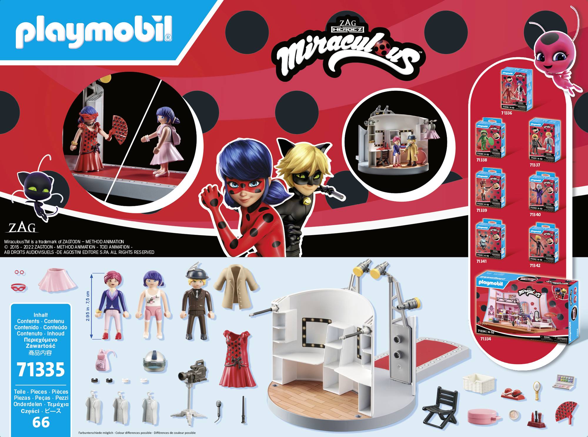 Playmobil® Miraculous Fashion Show in Paris 71335