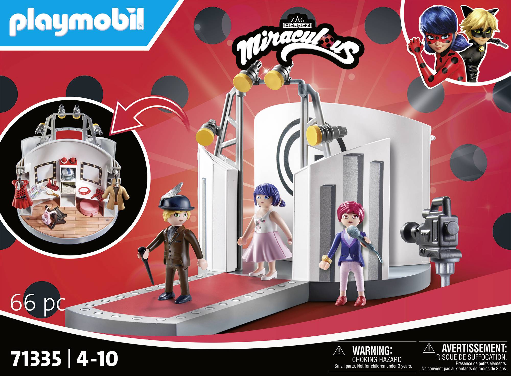 Playmobil® Miraculous Fashion Show in Paris 71335