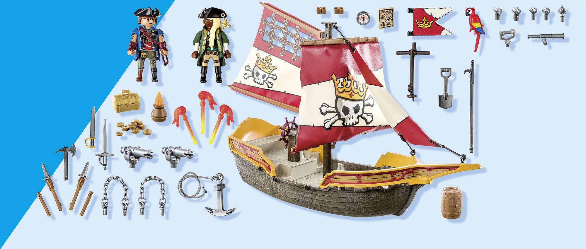 Playmobil® Pirates Piratenschiff 71418