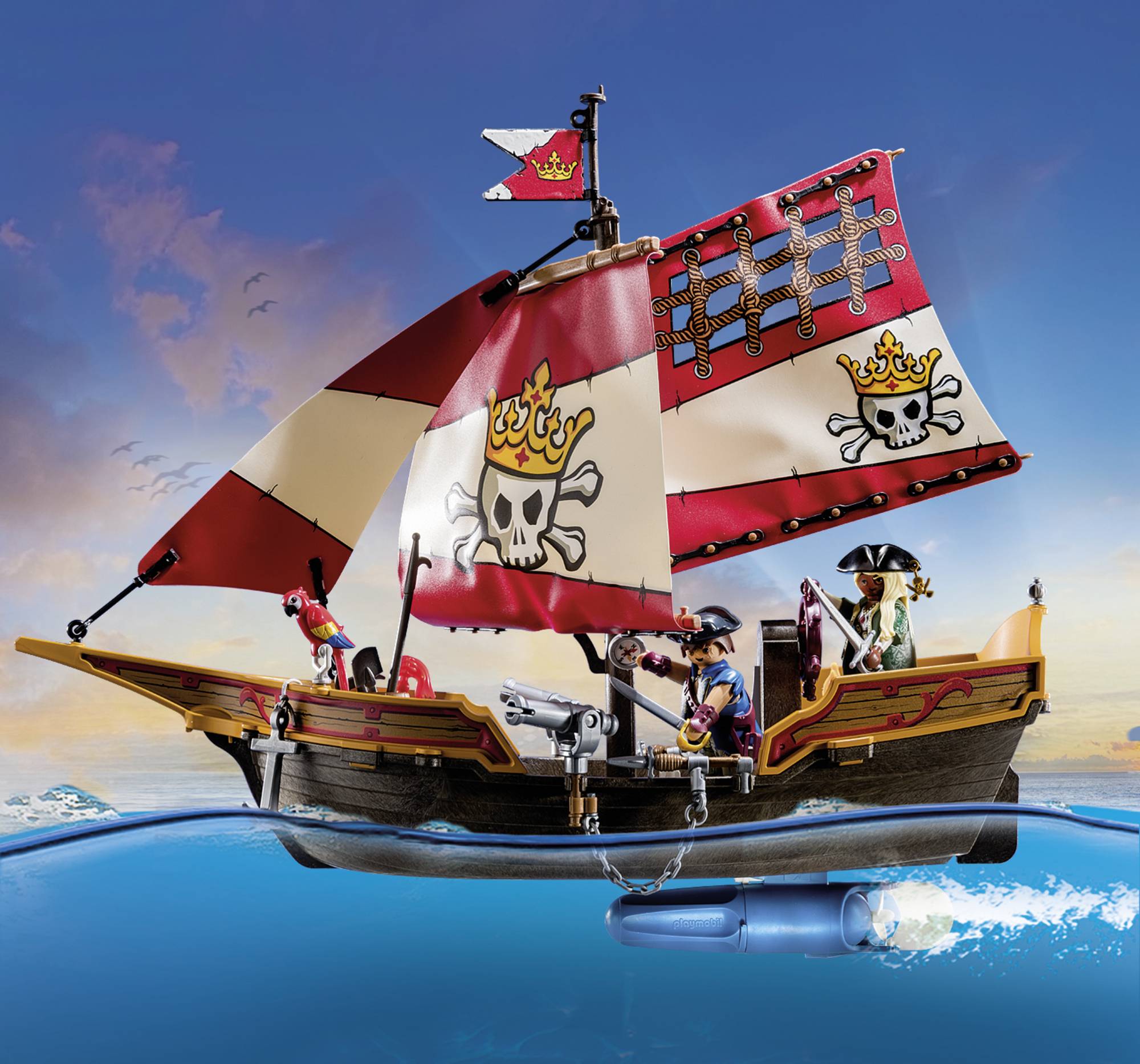 Playmobil® Pirates Piratenschiff 71418