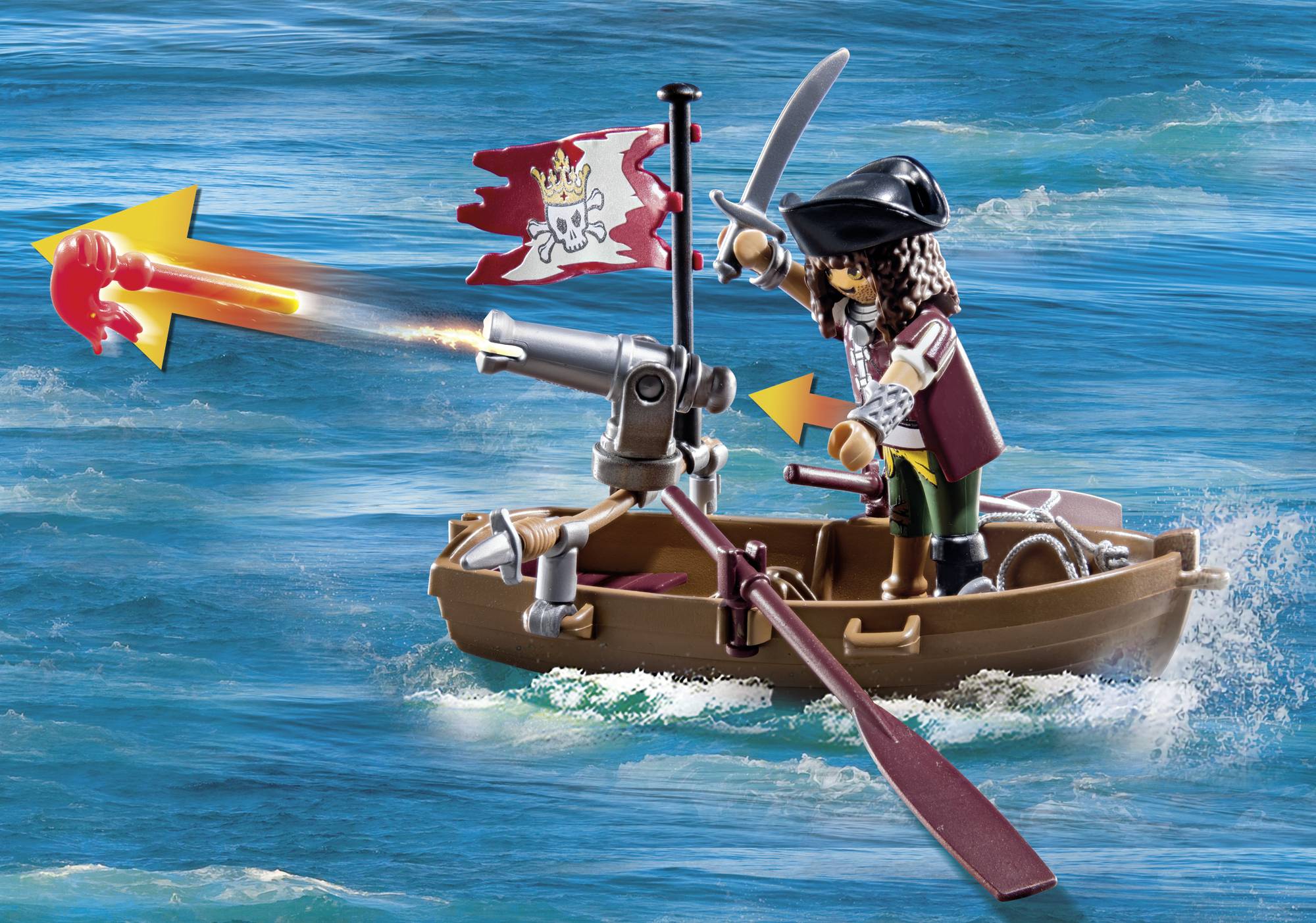 Playmobil® Pirates Kampf gegen den Riesenoktopus 71419