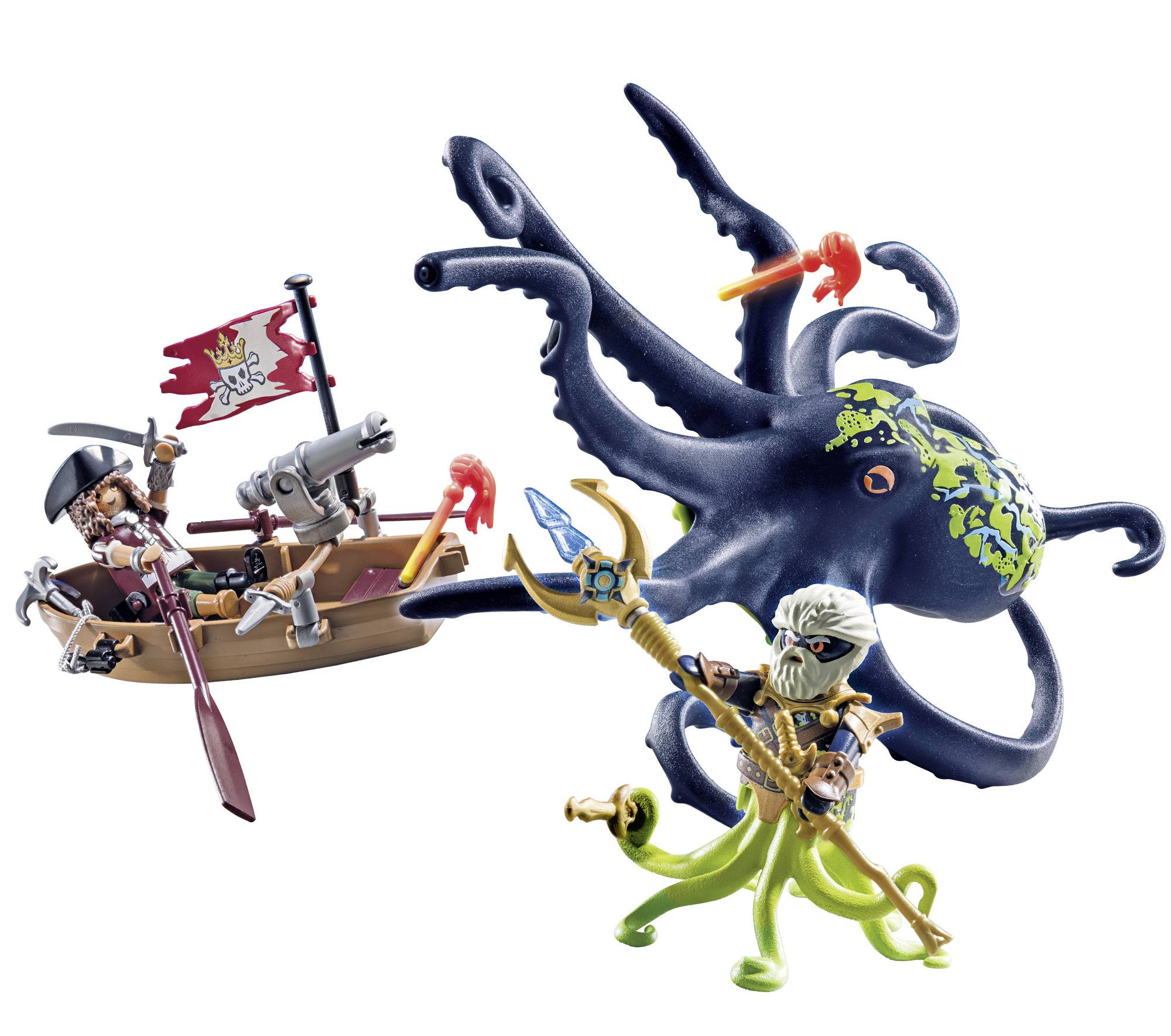 Playmobil® Pirates Kampf gegen den Riesenoktopus 71419