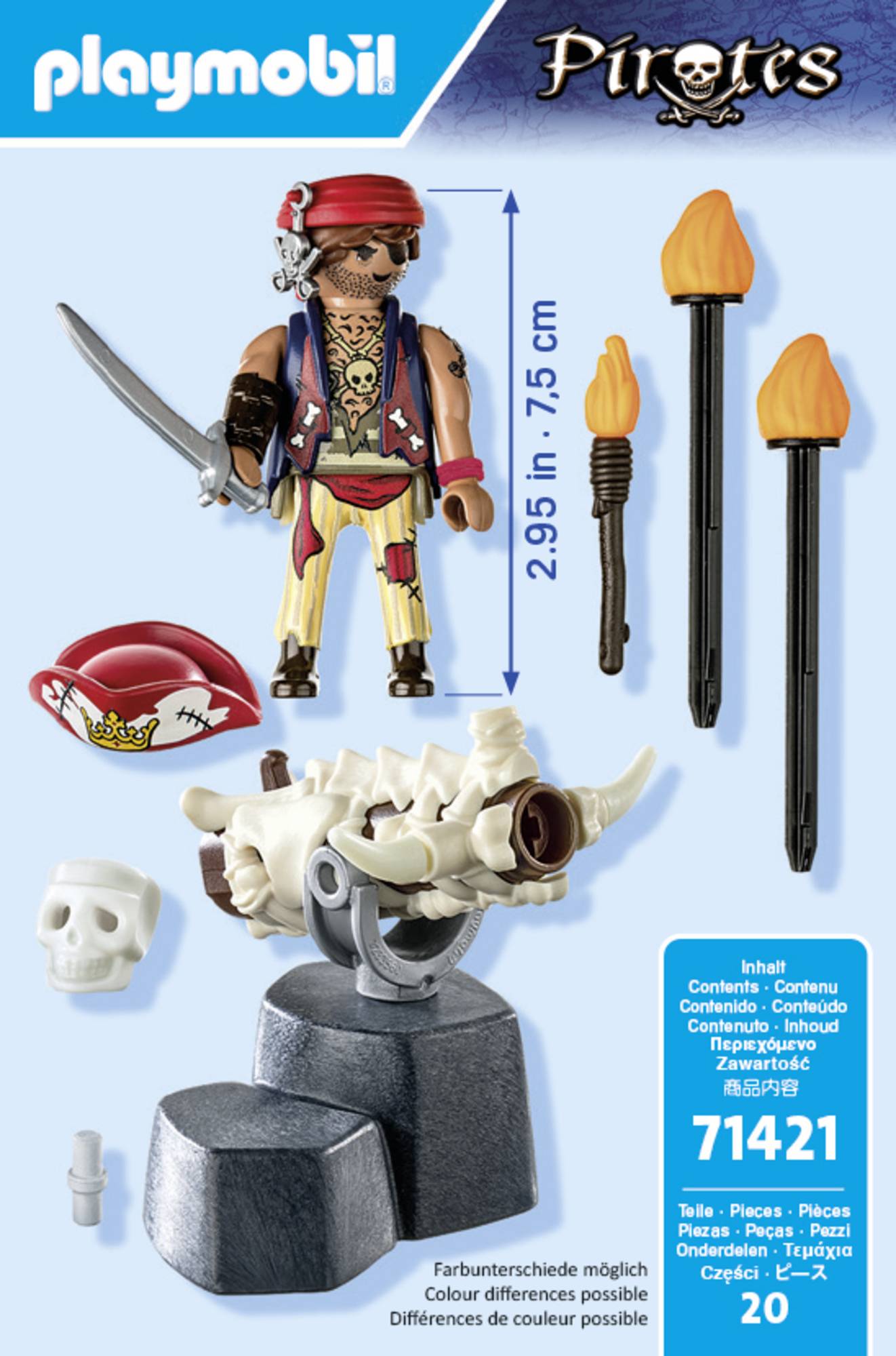 Playmobil® Pirates Kanonenmeister 71421