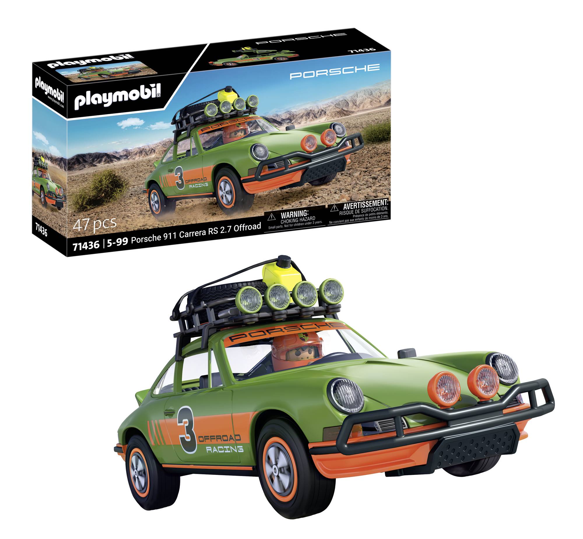 Playmobil® Porsche Porsche 911 Carrera RS 2.7 Offroad 71436