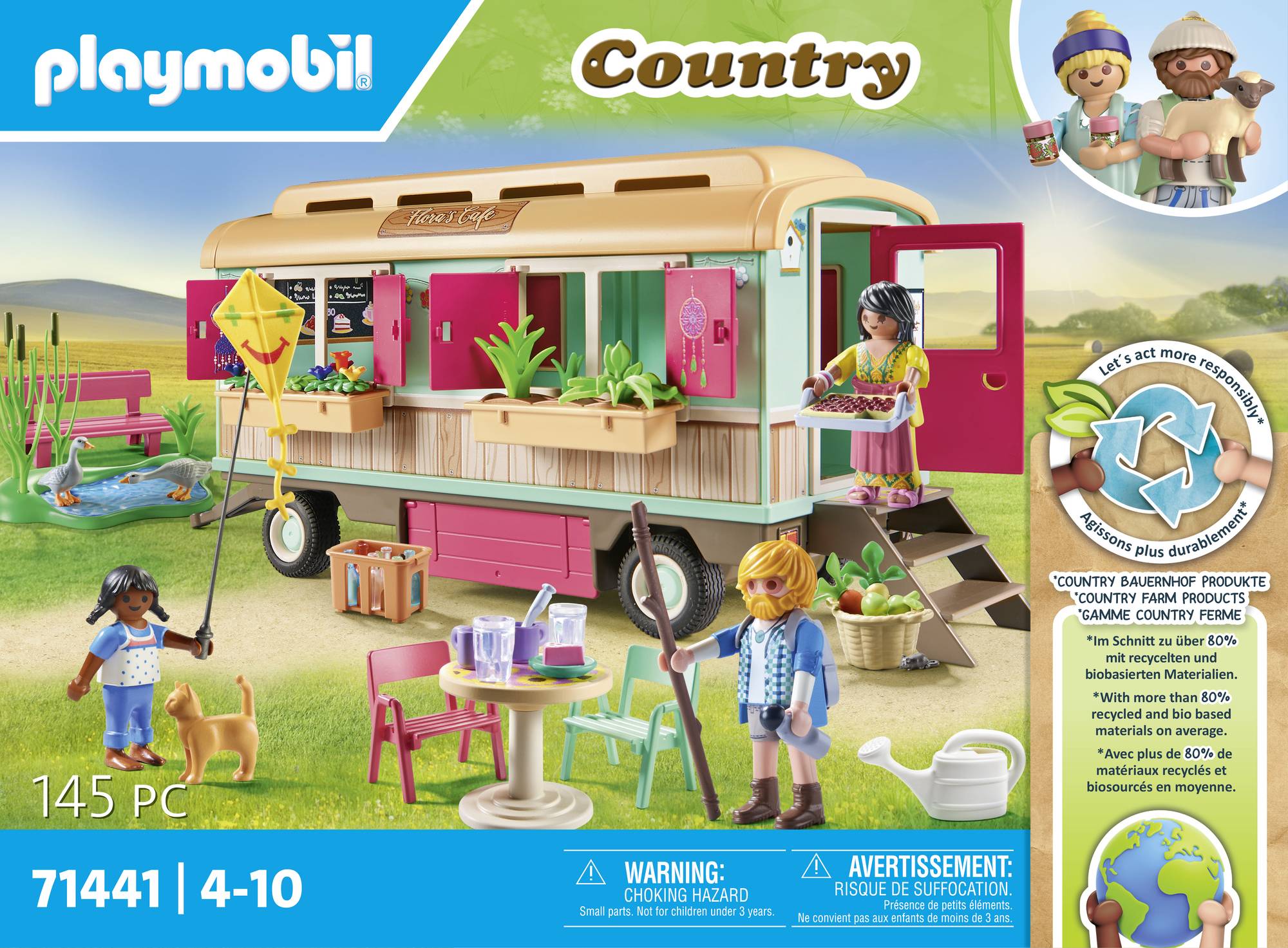 Playmobil® Country Gemütliches Bauwagencafé 71441