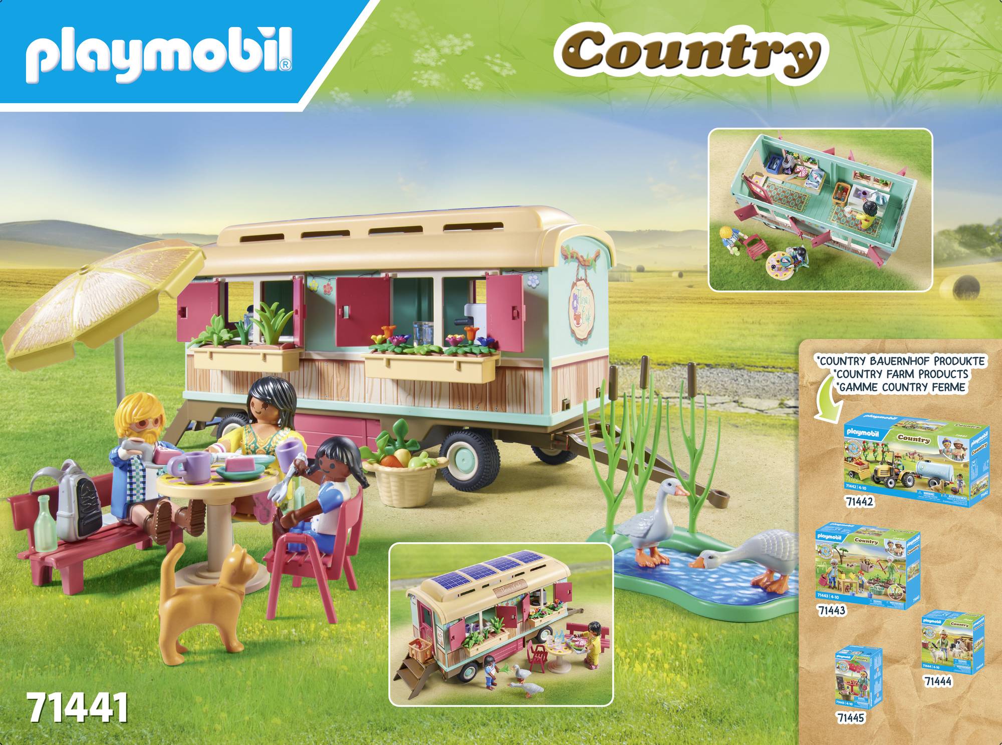 Playmobil® Country Gemütliches Bauwagencafé 71441