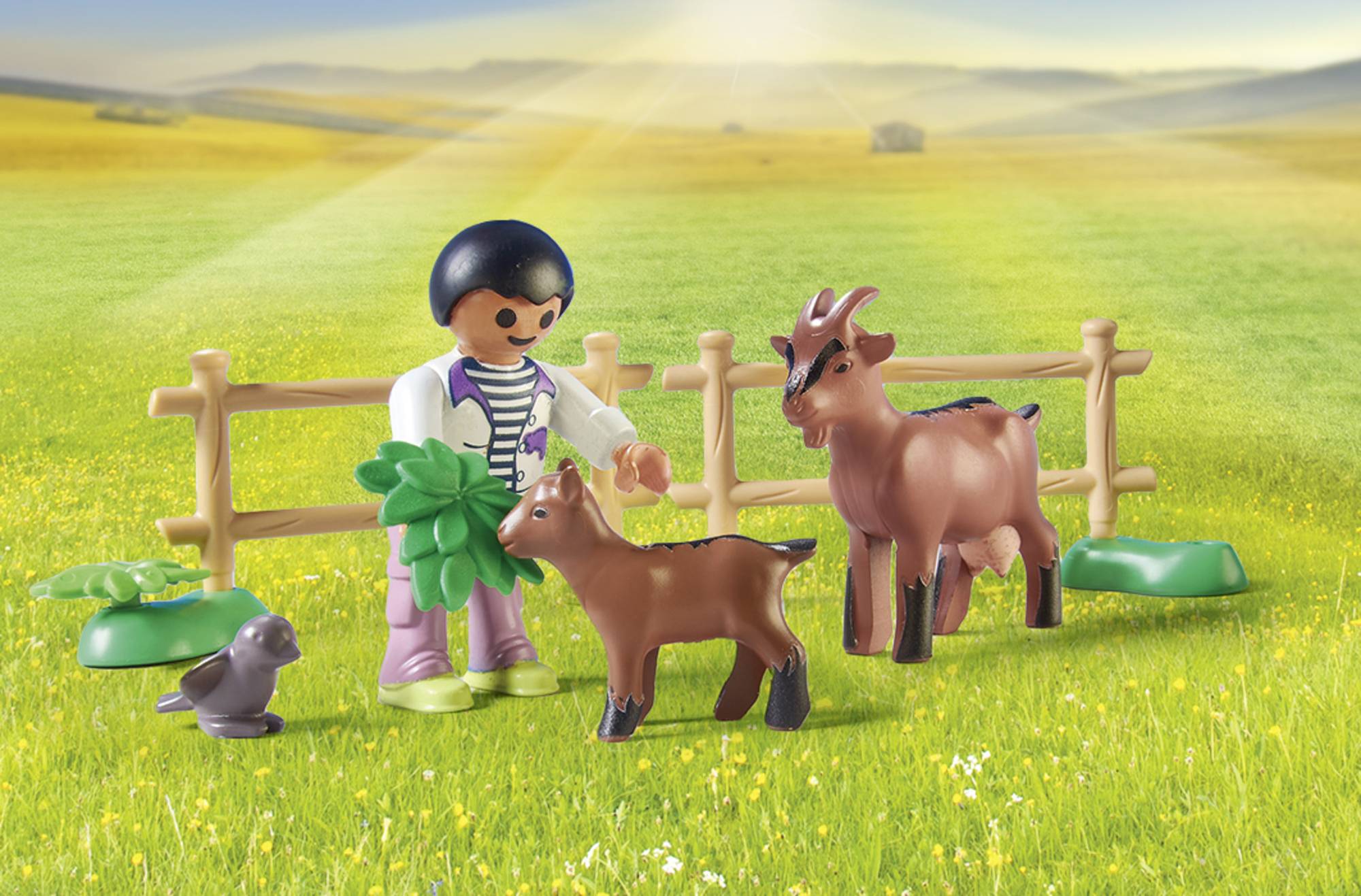 Playmobil® Country Traktor mit Anhänger und Wassertank 71442