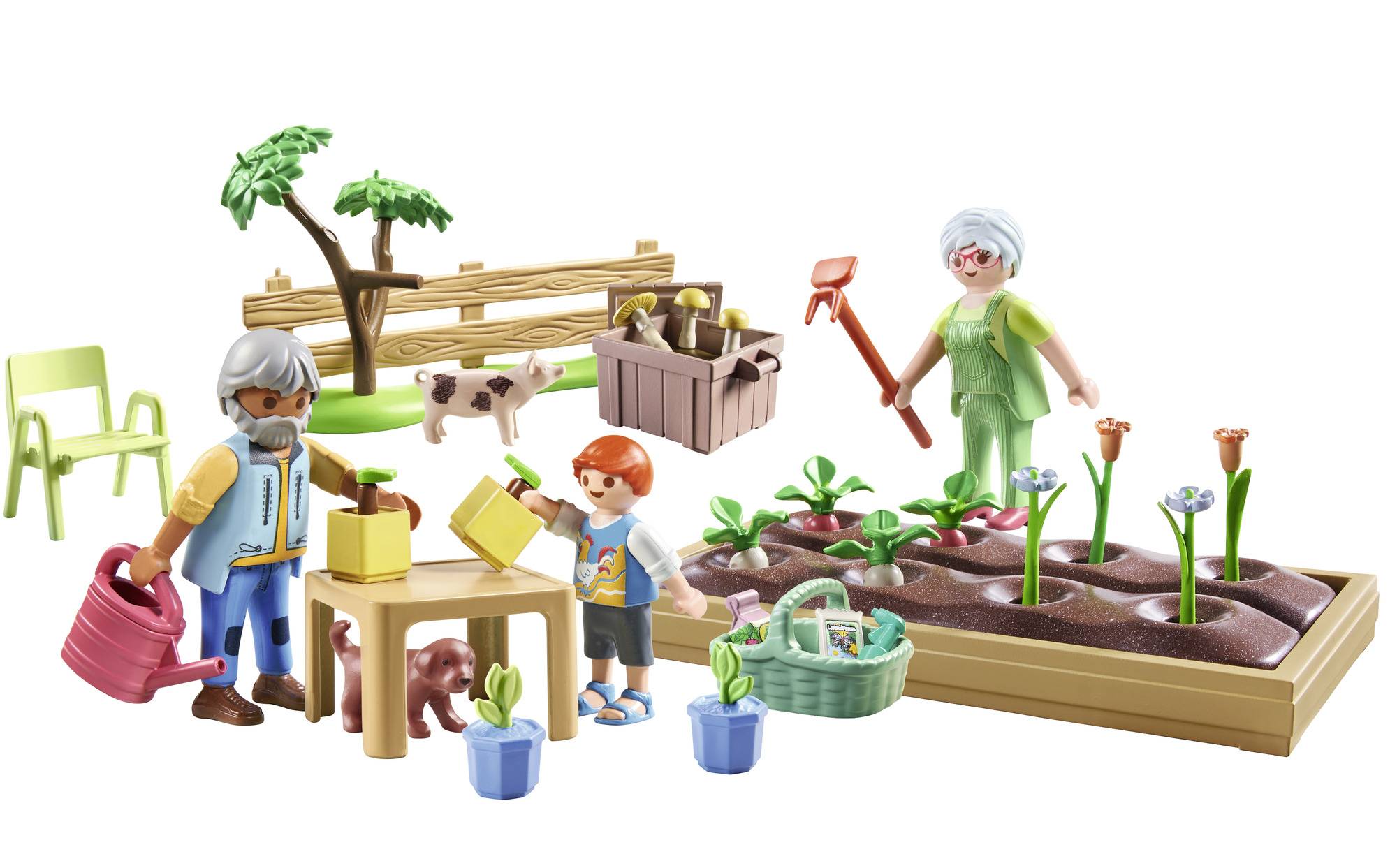 Playmobil® Country Idyllischer Gemüsegarten bei den Großeltern 71443