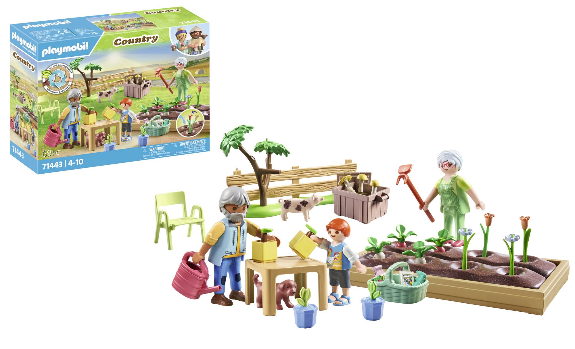 Playmobil® Country Idyllischer Gemüsegarten bei den Großeltern 71443