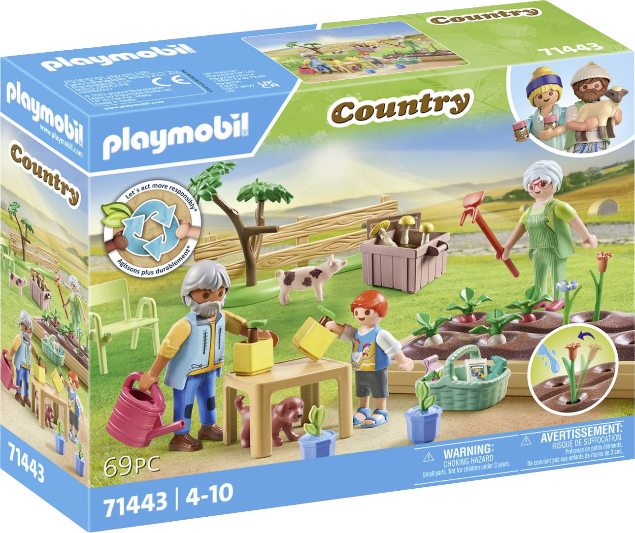 Playmobil® Country Idyllischer Gemüsegarten bei den Großeltern 71443