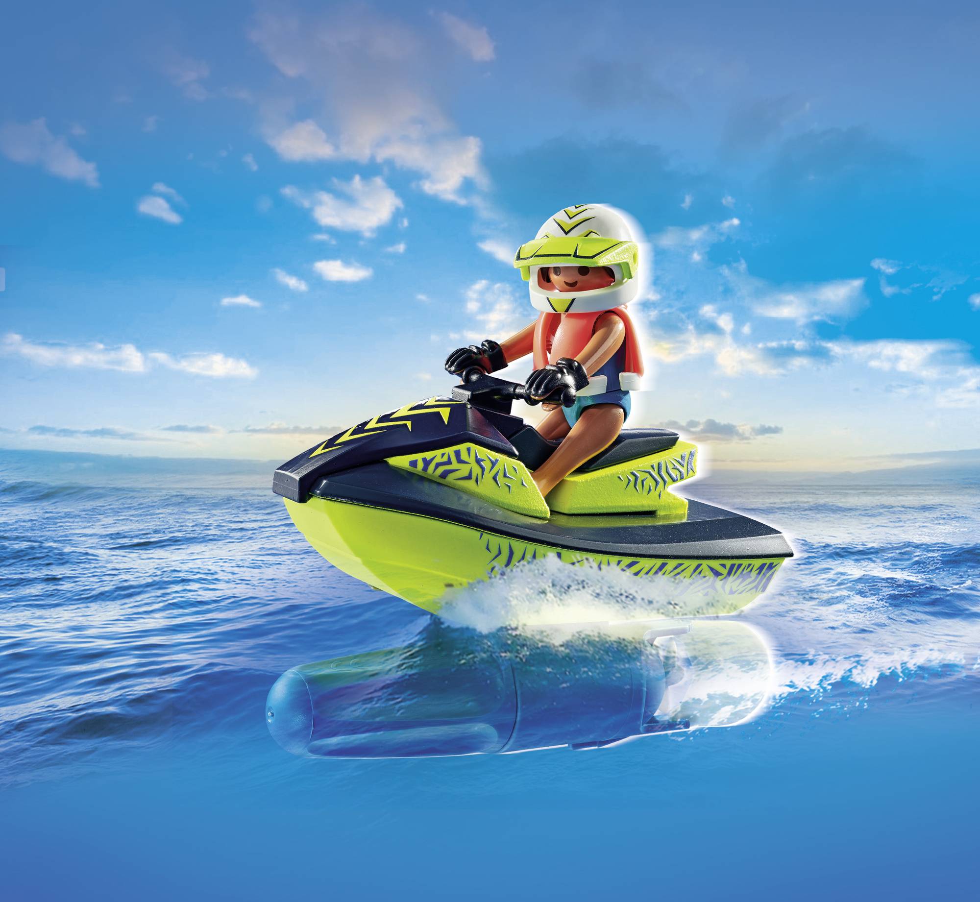Playmobil® ACT!ON HEROES Feuerwehrboot mit Aqua Scooter 71464