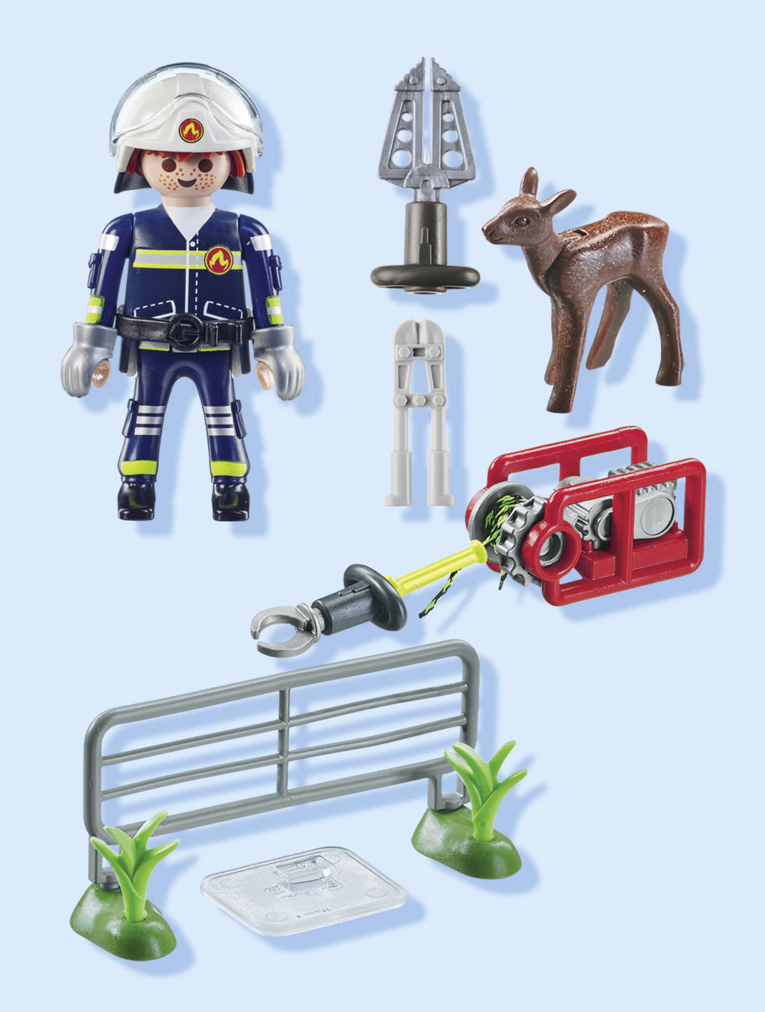 Playmobil® ACT!ON HEROES Feuerwehr-Tierrettung 71467