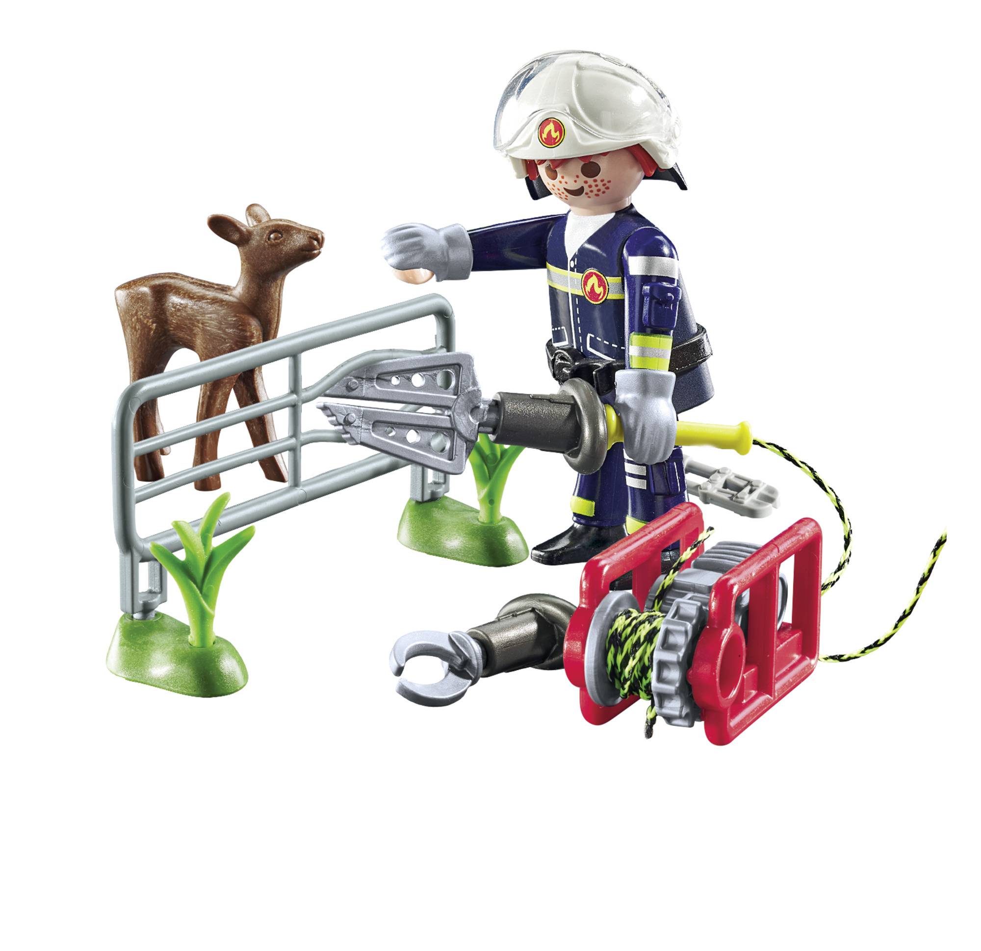 Playmobil® ACT!ON HEROES Feuerwehr-Tierrettung 71467