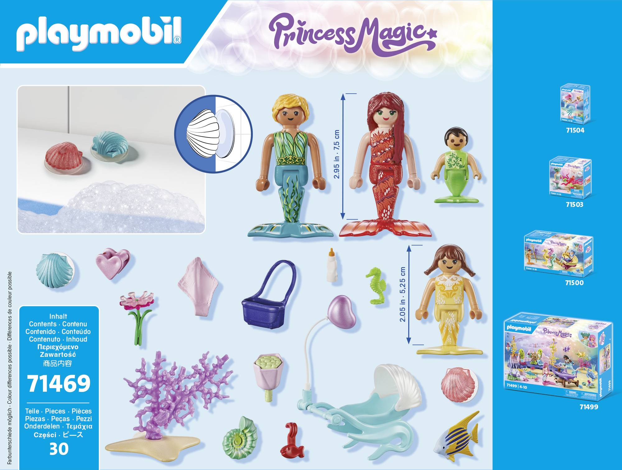Playmobil® Princess Magic Ausflug der Meerjungfrauenfamilie 71469
