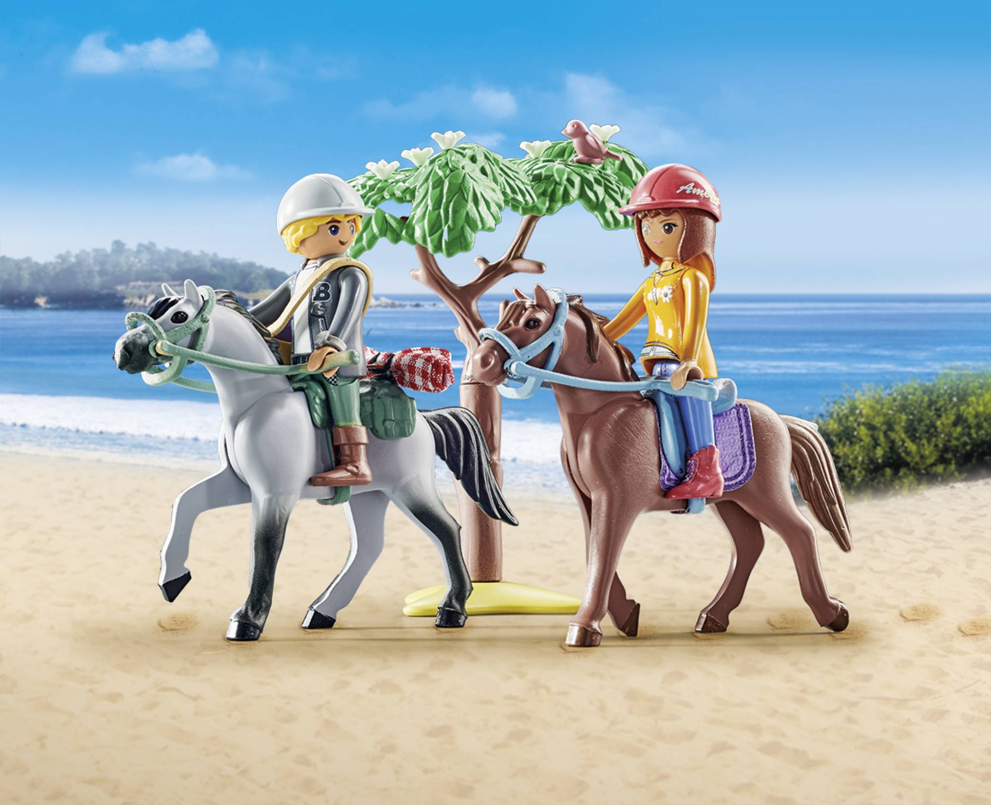 Playmobil® Horses of Waterfall Reitausflug an den Strand mit Amelia und Ben 71470