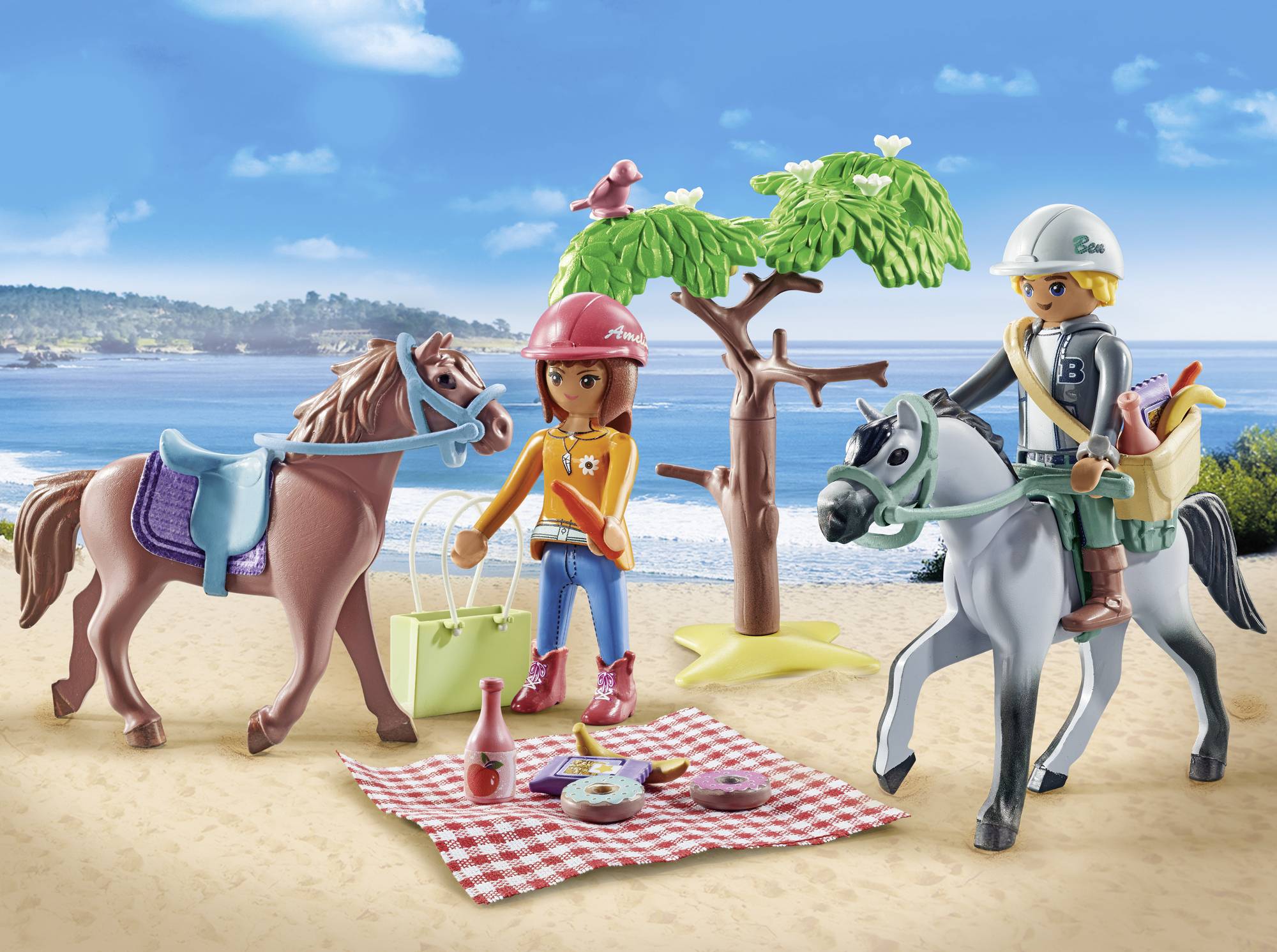 Playmobil® Horses of Waterfall Reitausflug an den Strand mit Amelia und Ben 71470