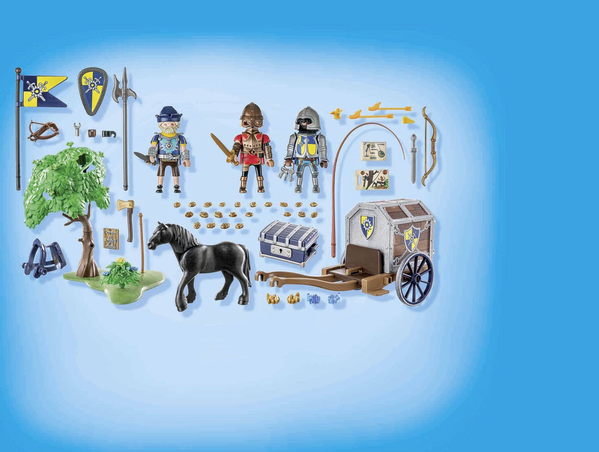 Playmobil® Novelmore Überfall auf Transportwagen 71484