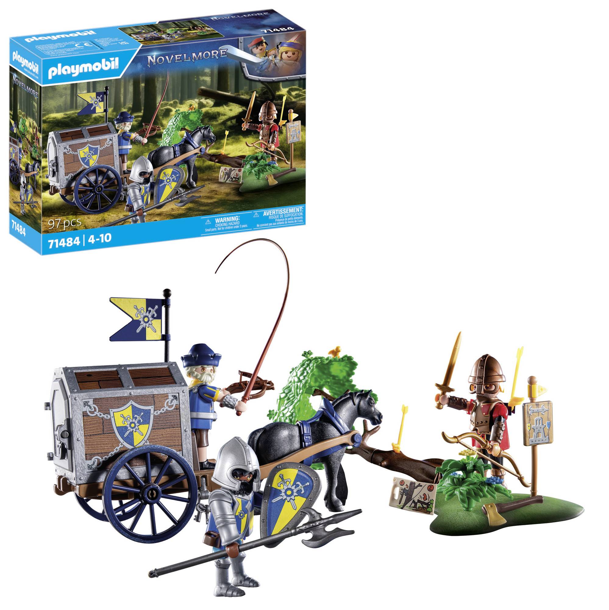 Playmobil® Novelmore Überfall auf Transportwagen 71484
