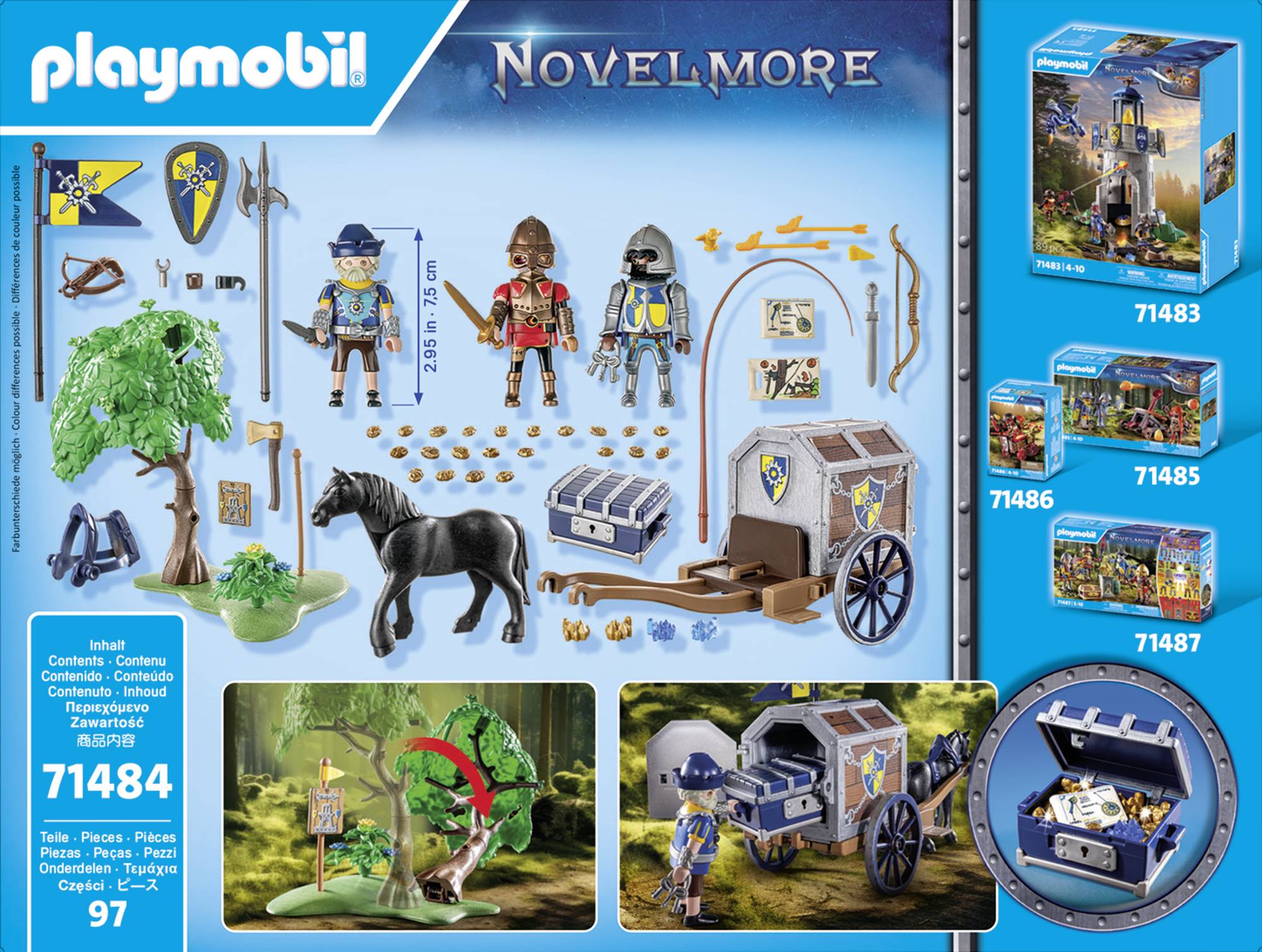 Playmobil® Novelmore Überfall auf Transportwagen 71484