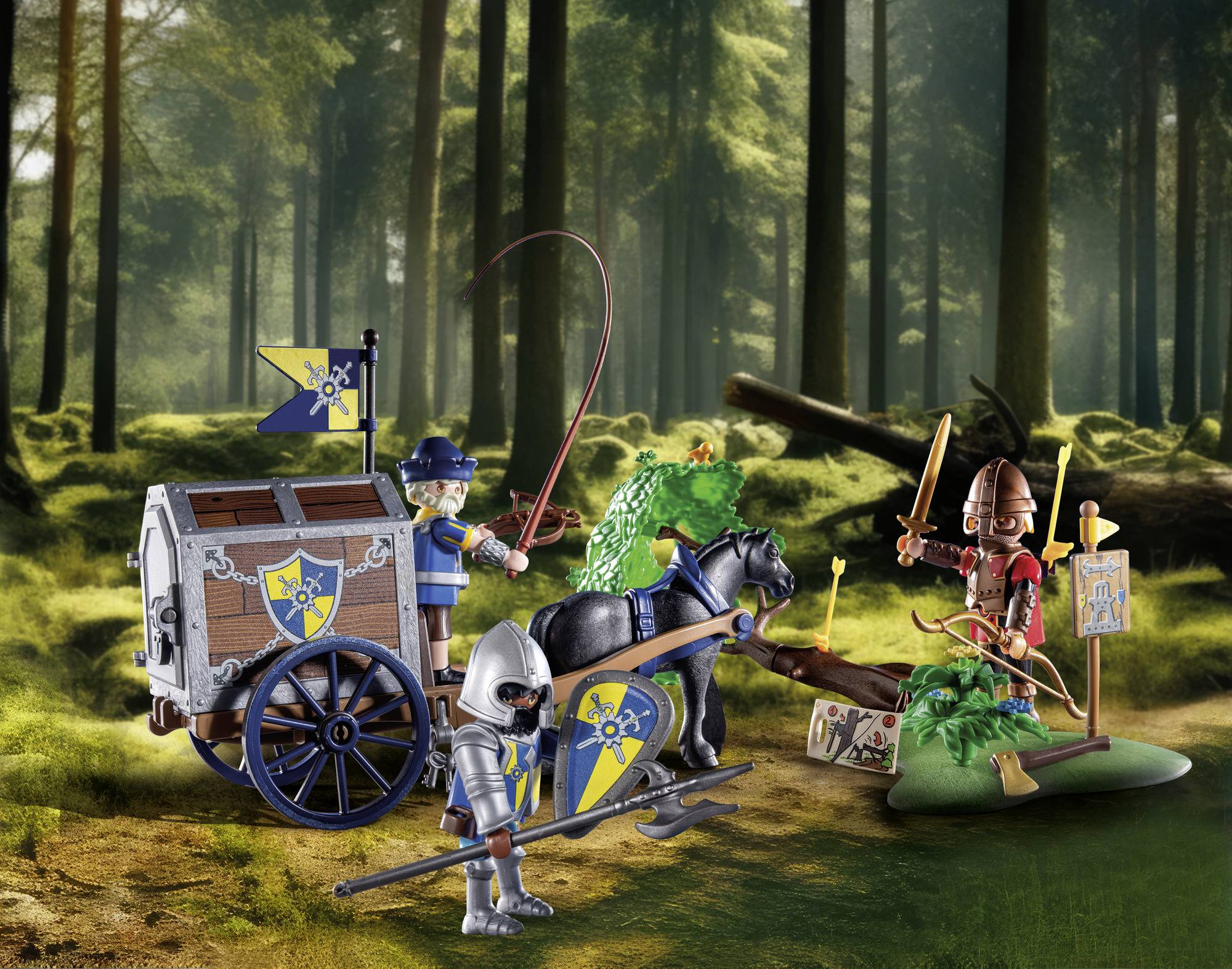 Playmobil® Novelmore Überfall auf Transportwagen 71484