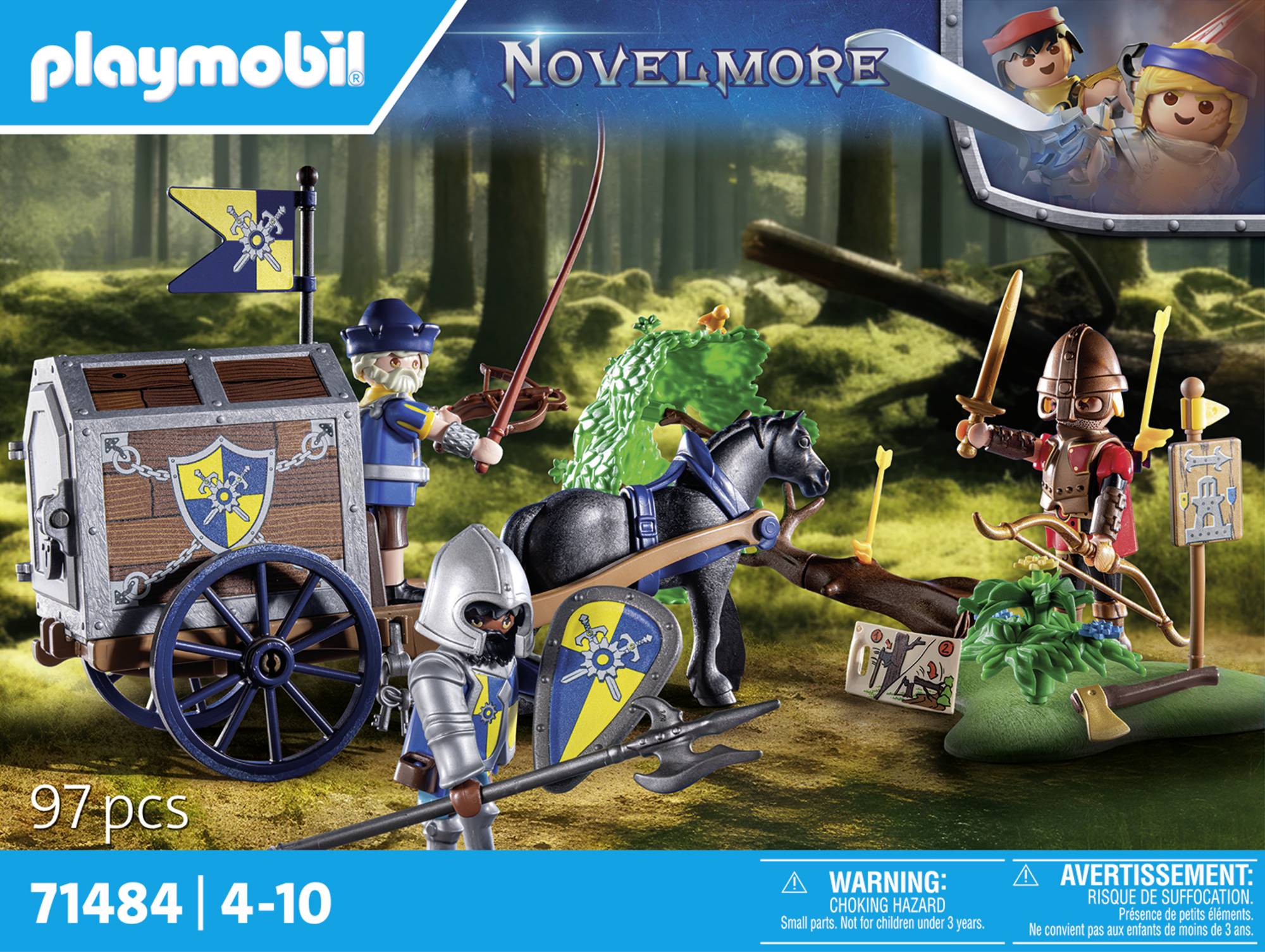 Playmobil® Novelmore Überfall auf Transportwagen 71484